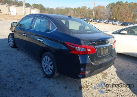 2017 Nissan Sentra Sv из США, поврежденный, VIN 3N1AB7AP9HY312650